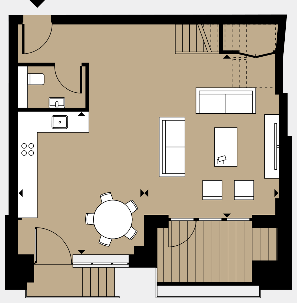 Brigade Court London SE1 Apartment floorplan - L0 23 Sawyer Street