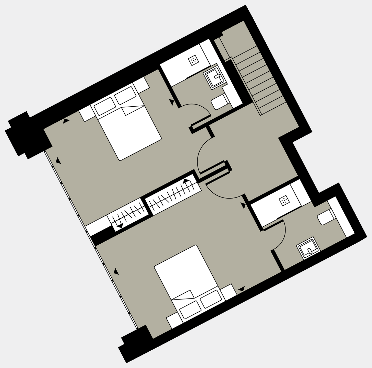 Brigade Court London SE1 Apartment floorplan - L0 11 Sawyer Street