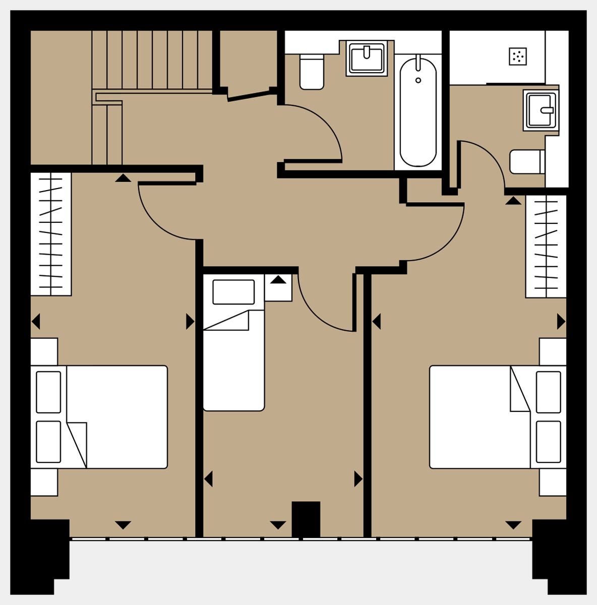 Brigade Court London SE1 Apartment floorplan - L0 17 Sawyer Street