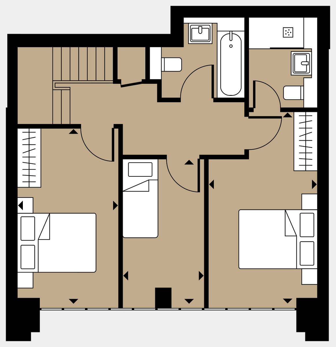 Brigade Court London SE1 Apartment floorplan - L0 19 Sawyer Street