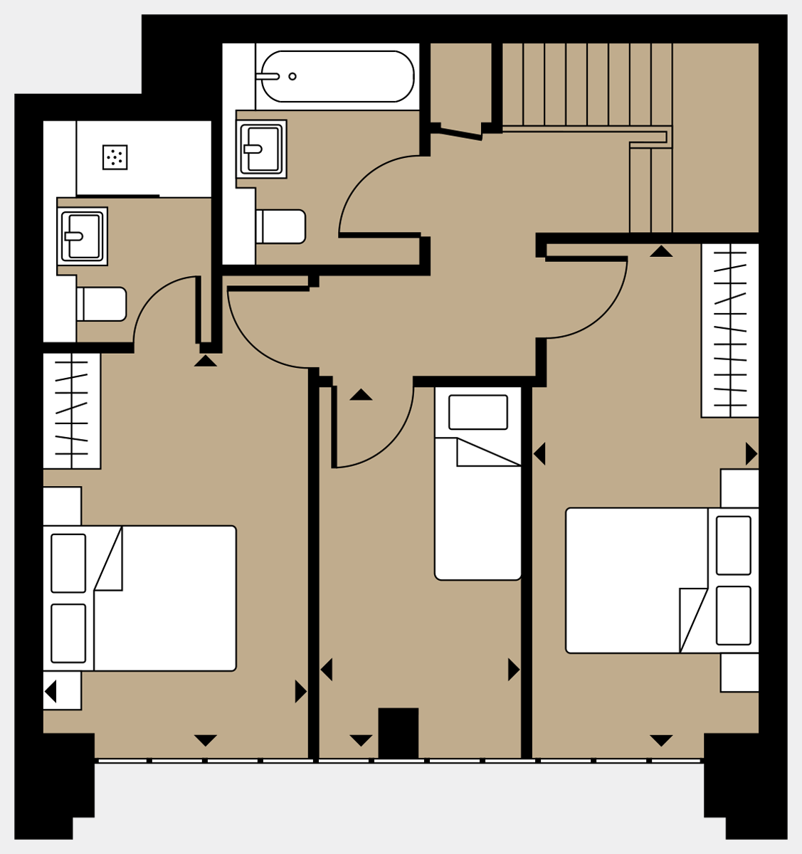 Brigade Court London SE1 Apartment floorplan - L0 21 Sawyer Street