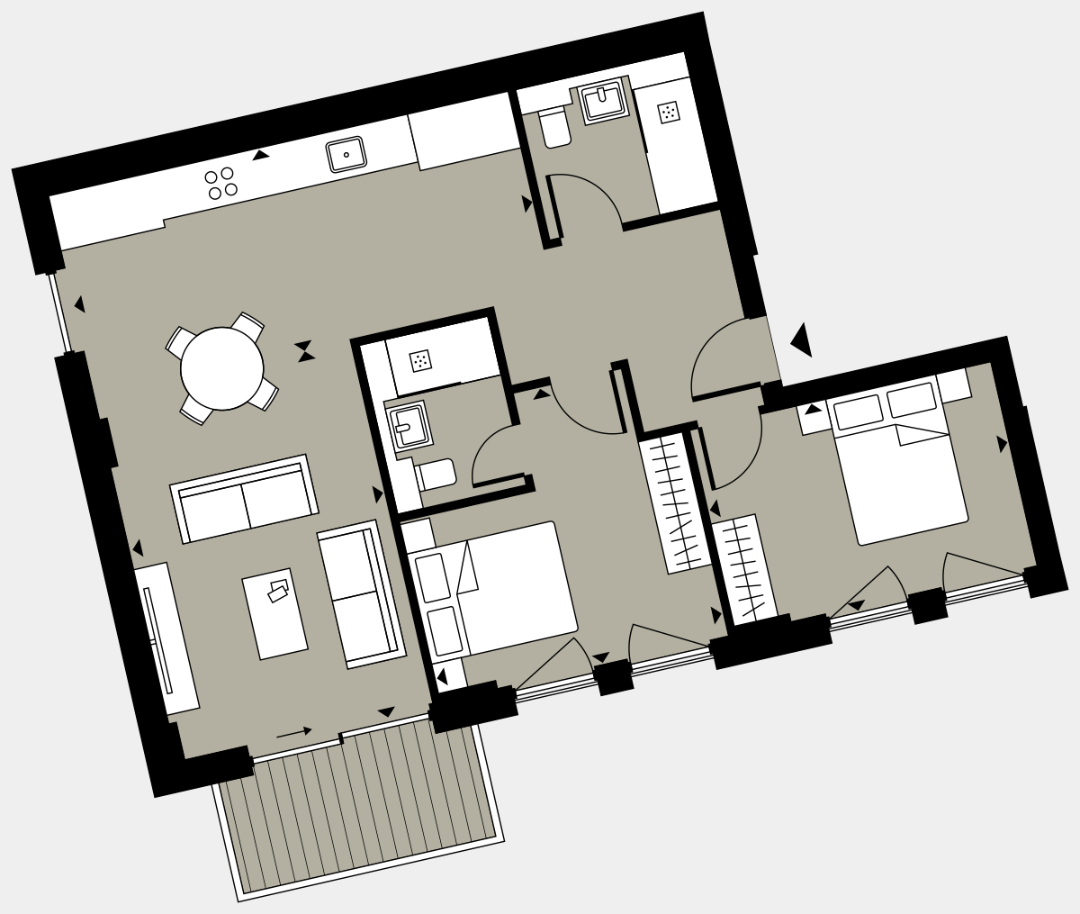 Brigade Court London SE1 Apartment floorplan - L4 9 Cuthbert House