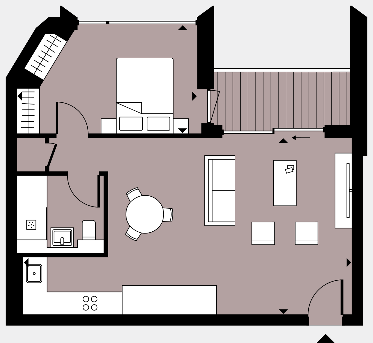 Brigade Court London SE1 Apartment floorplan - L9 91 Errington House
