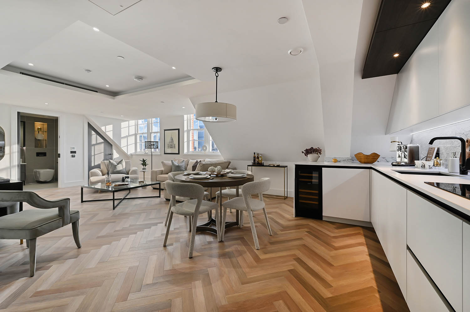 Reception room - Brigade Court SE1